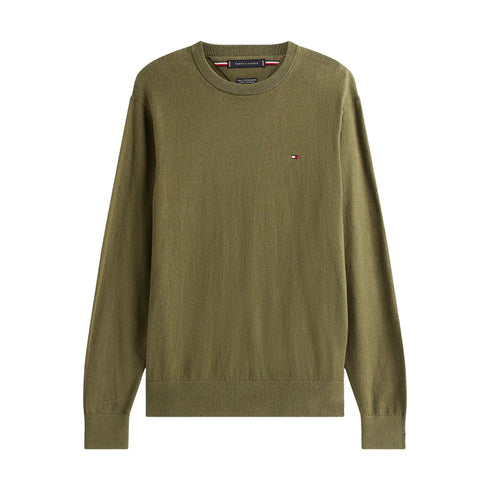 Tommy Hilfiger Felpa girocollo Maglia Uomo a girocollo in tinta unita Tommy Hilfiger S A25-TOMMY HILFIGERMW28046-MT1-S - Francavilla Moda